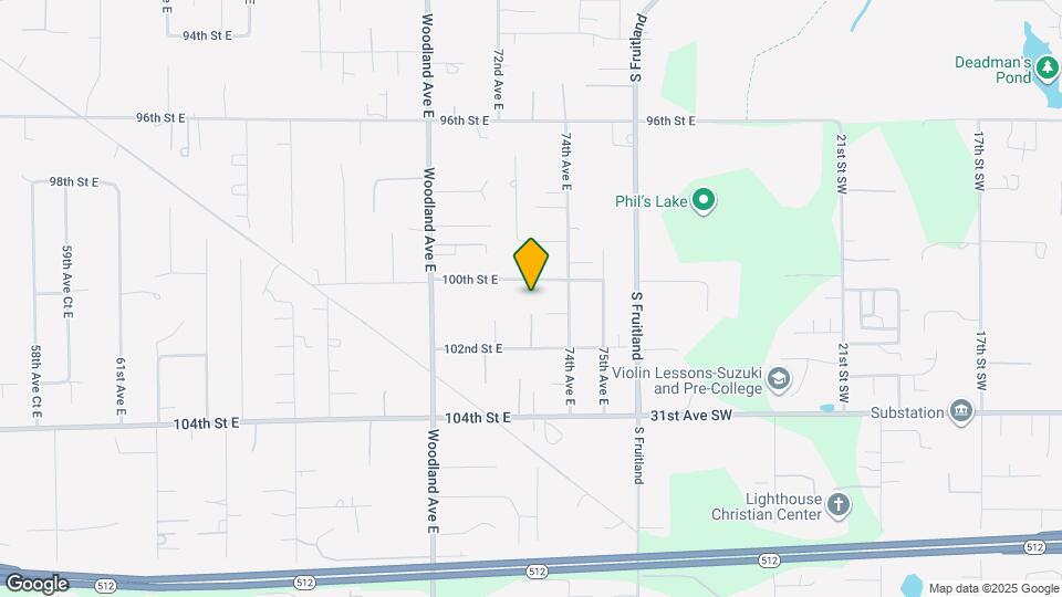 10106 73rd Ave E Map and Location Details