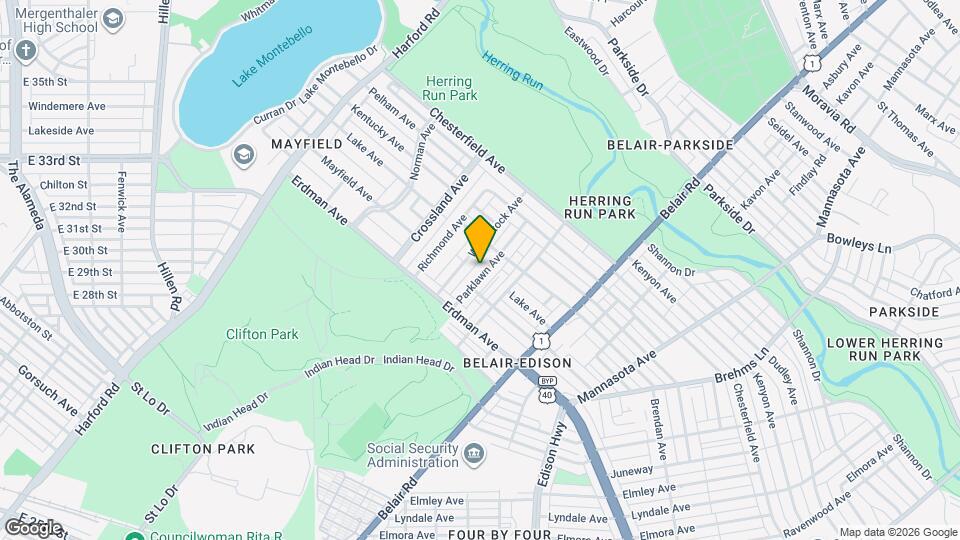 3426 Parklawn Ave Map and Location Details