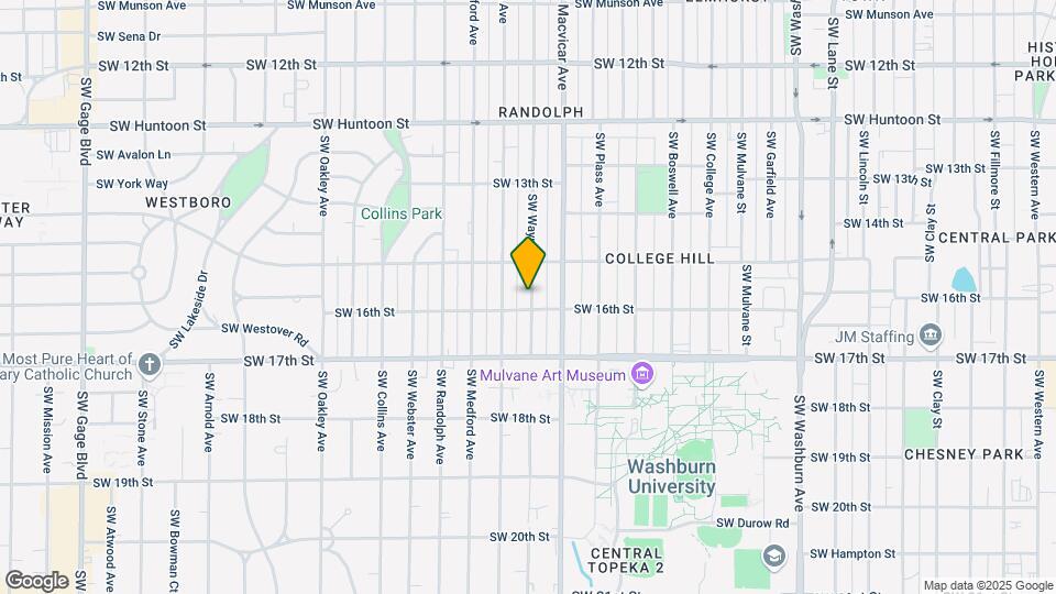 1525 SW Wayne Ave Map and Location Details
