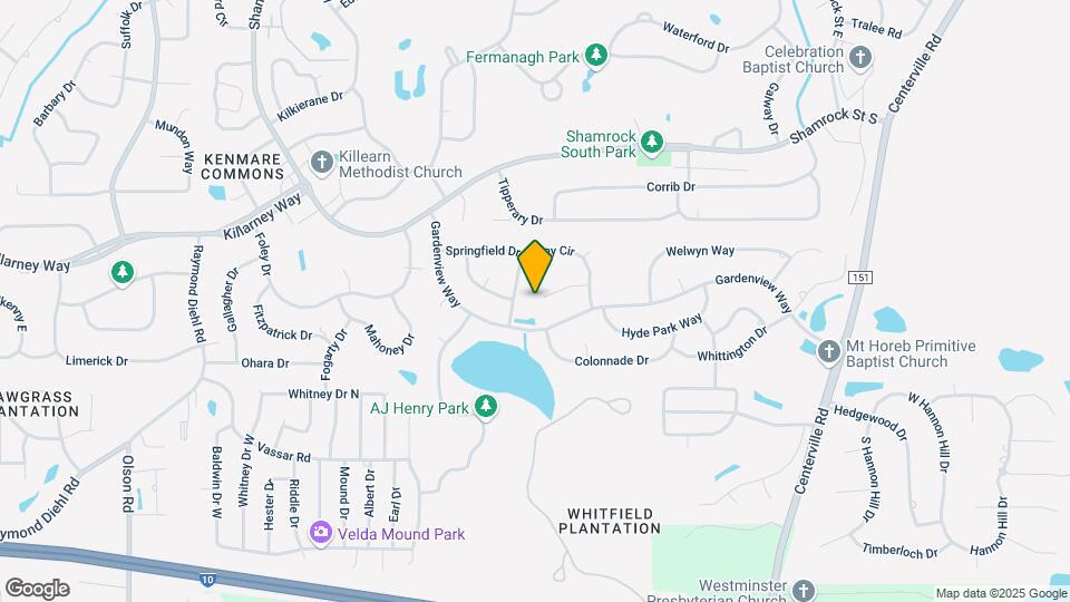 3528 Leighton Hall Ct Map and Location Details