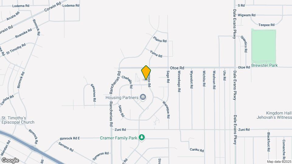 16010 Serrano Rd Map and Location Details