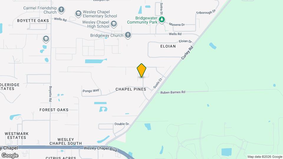 6325 Chapel Pines Blvd Mapa y Detalles de la Ubicación