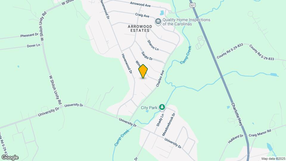 1738 Woodleaf Ln Map and Location Details