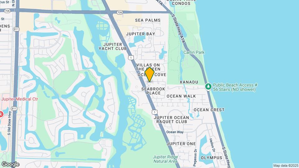 293 Seabreeze Cir Map and Location Details