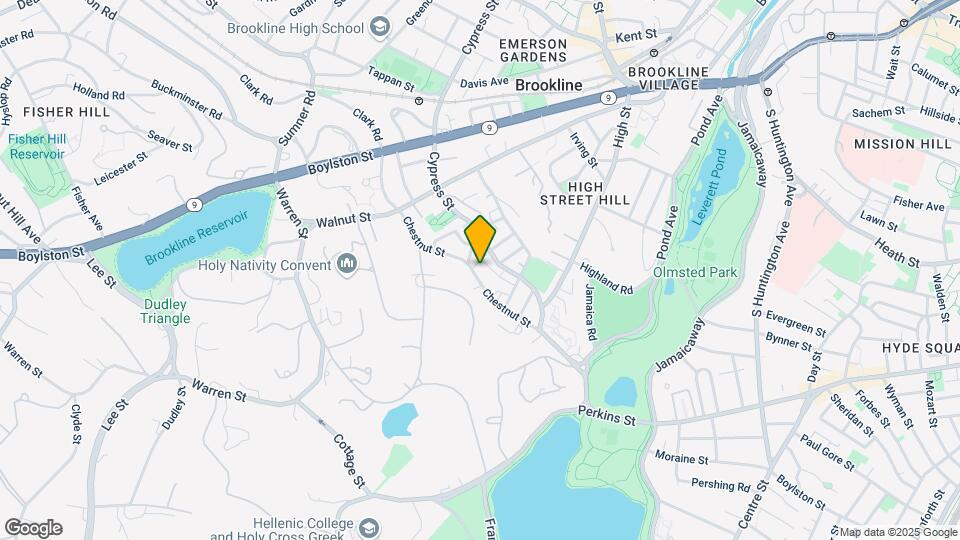 96 Chestnut St, Unit 3 Map and Location Details