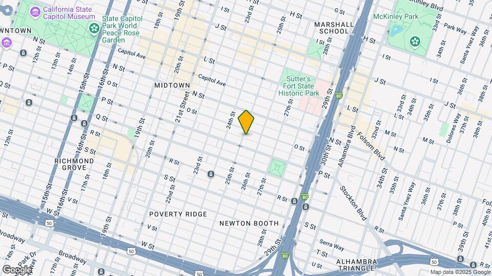 1515 25th St Mapa y Detalles de la Ubicación