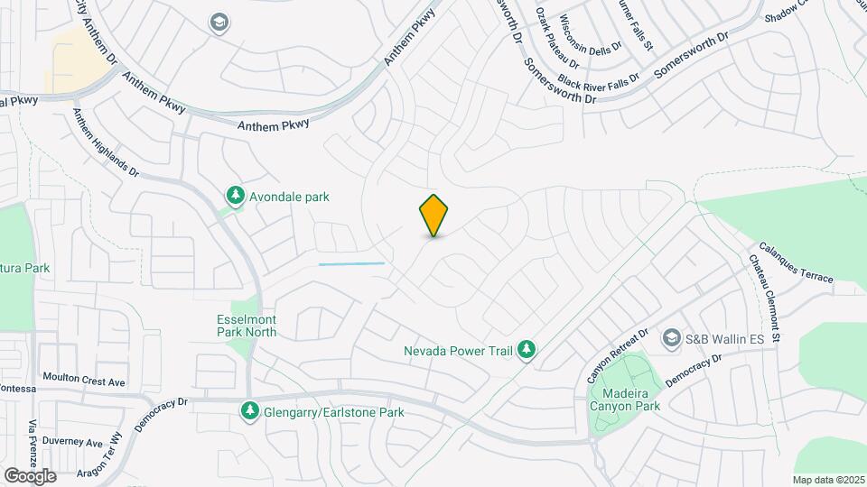 2535 Jada Dr Map and Location Details