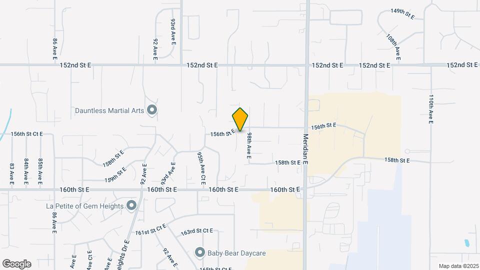 15613 97th Ave Ct E Map and Location Details