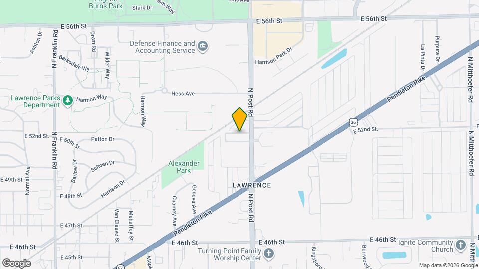 8956 Brigadier Dr Map and Location Details