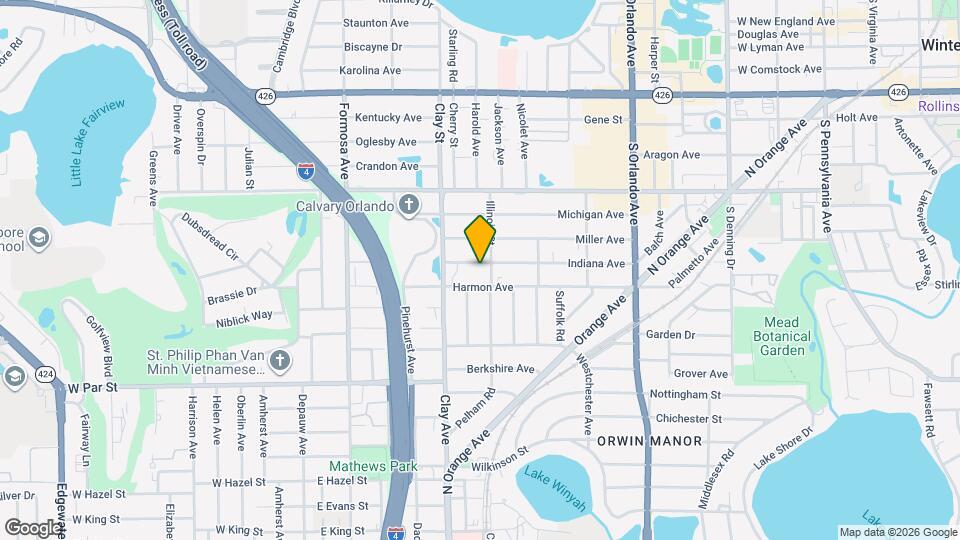 1618 Indiana Ave Map and Location Details