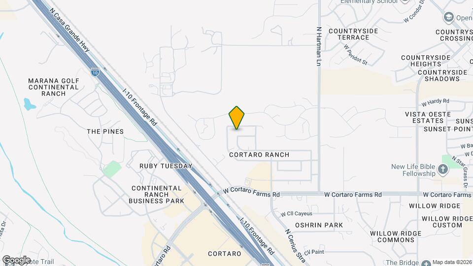 5740 W Hayfield St Mapa y Detalles de la Ubicación