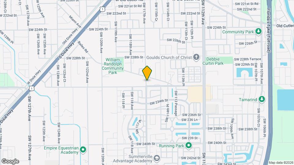 23185 SW 117th Ave Map and Location Details