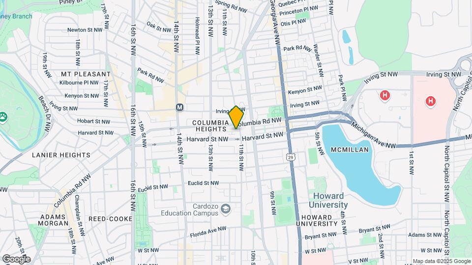 2914 11th St NW Map and Location Details
