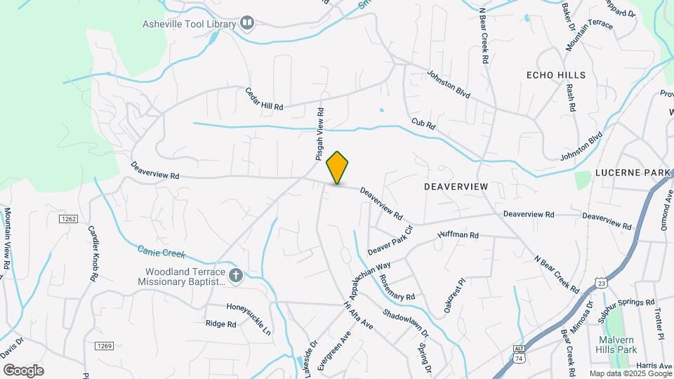 440 Deaverview Rd Map and Location Details