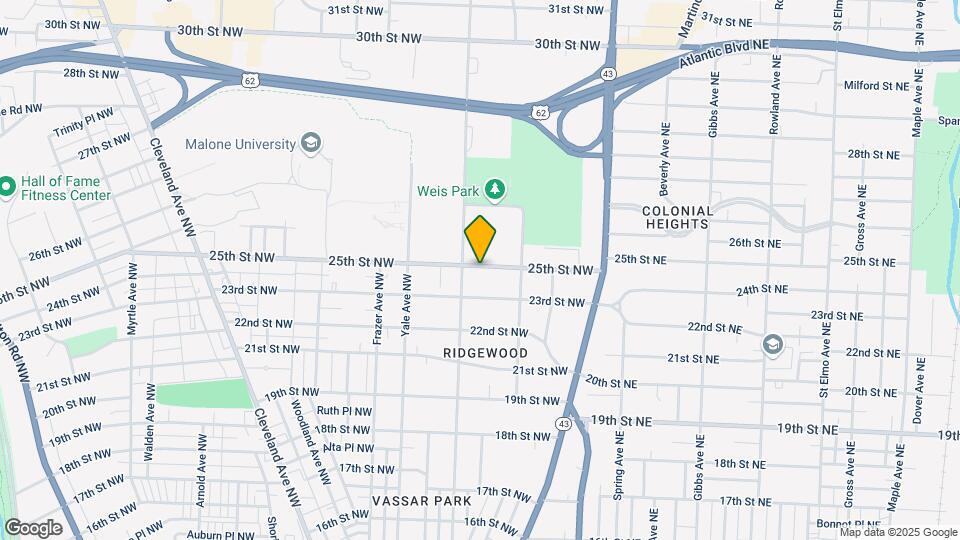 244 25th St NW Map and Location Details