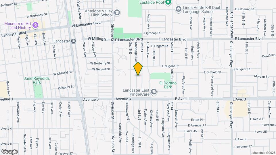 44526 Stanridge Ave Map and Location Details