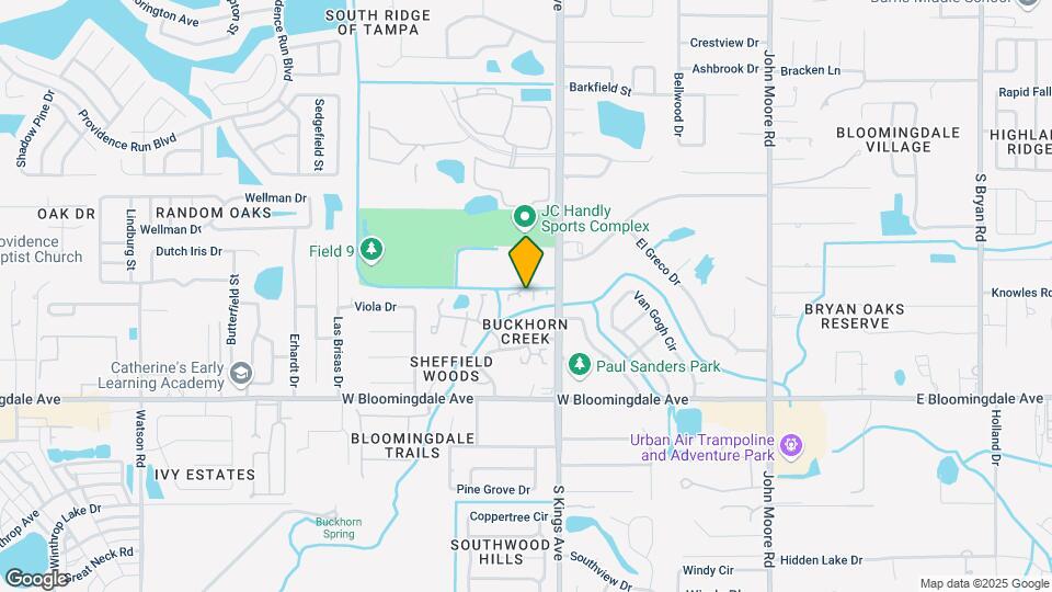 3105 Creekglen Ct Map and Location Details