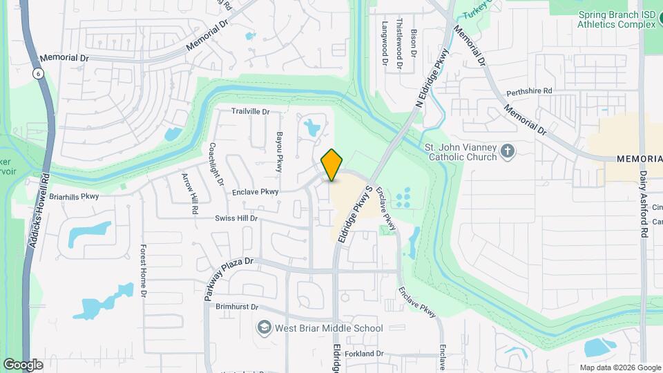 1115 Enclave Square E Map and Location Details