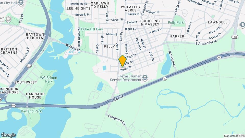 724 Bowie St Map and Location Details