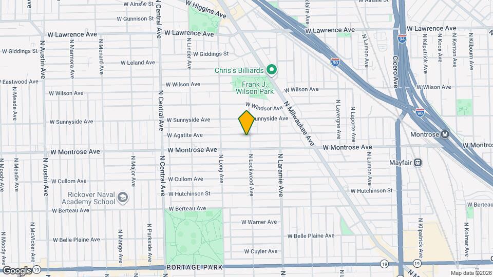 5309 W Agatite Ave Map and Location Details