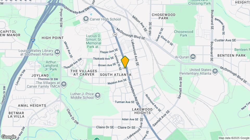 1515 Jonesboro Rd SE Map and Location Details