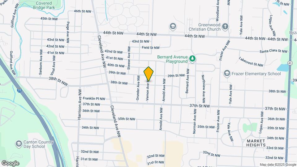 3802 Vernon Ave NW Map and Location Details