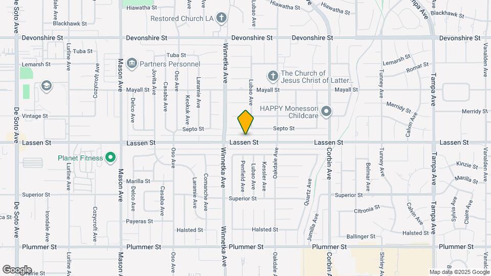 20013 Lassen St, Unit Studio Map and Location Details