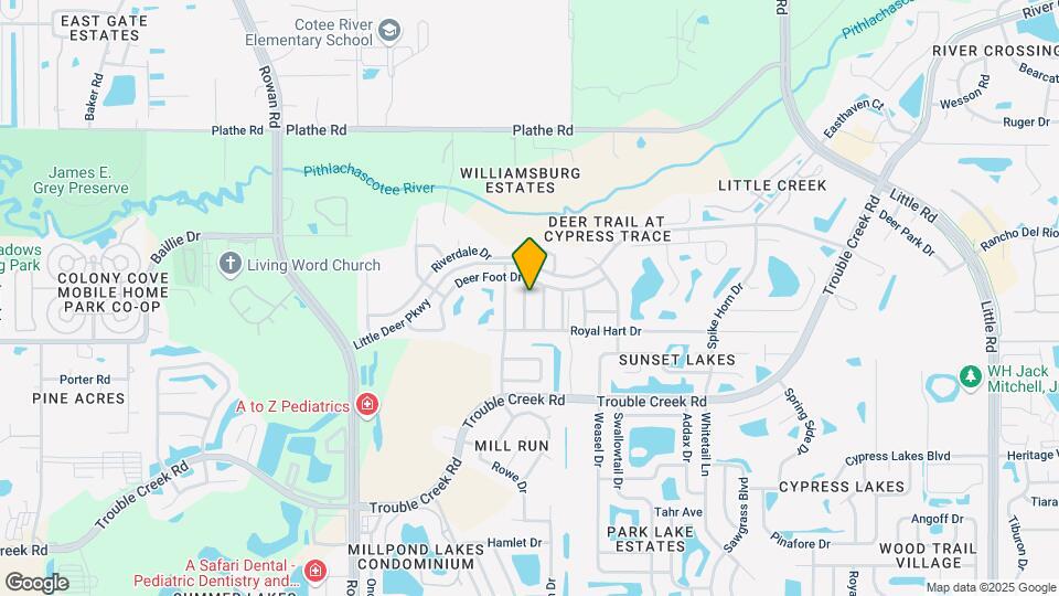 5104 Doefield Ln Map and Location Details