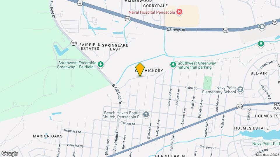 7667 Old Hickory Dr Map and Location Details