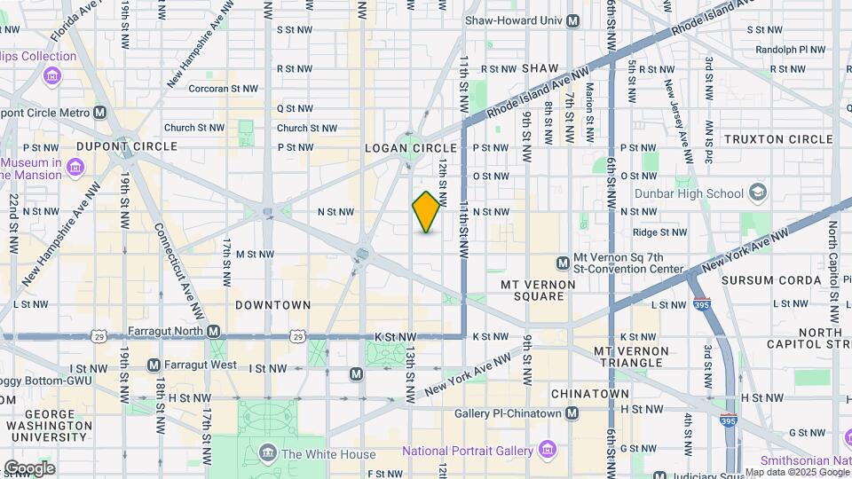 1211 13th St NW, Unit T4 Mapa y Detalles de la Ubicación