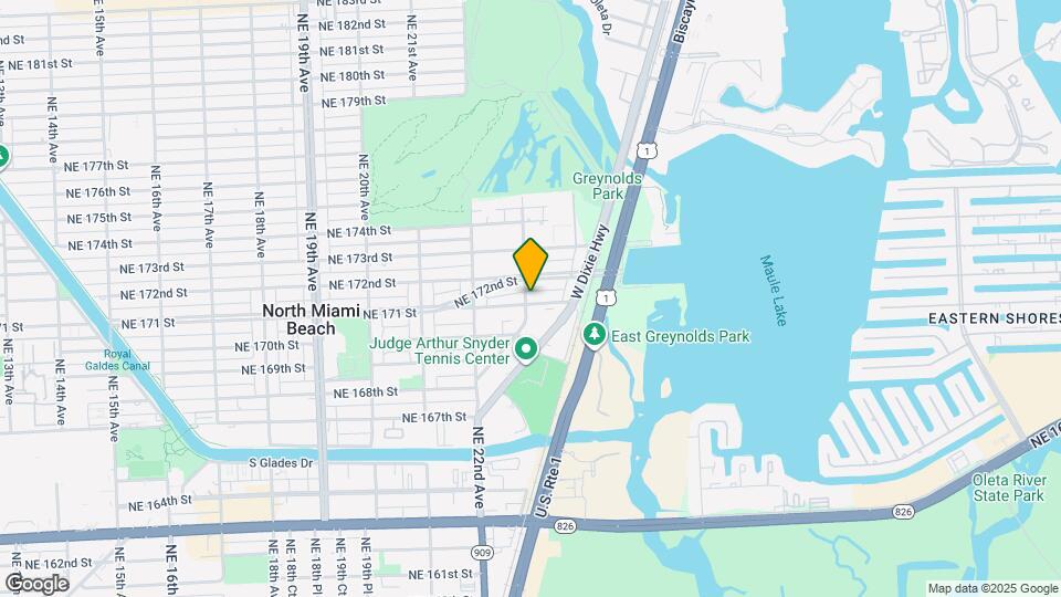 2303 NE 171st St, Unit A3 Mapa y Detalles de la Ubicación