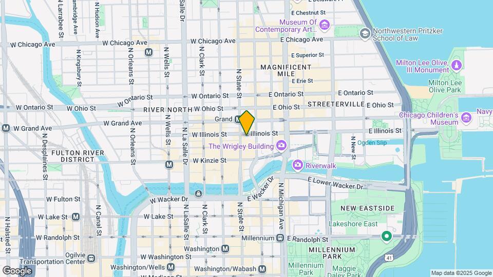 11 E Illinois Mapa y Detalles de la Ubicación