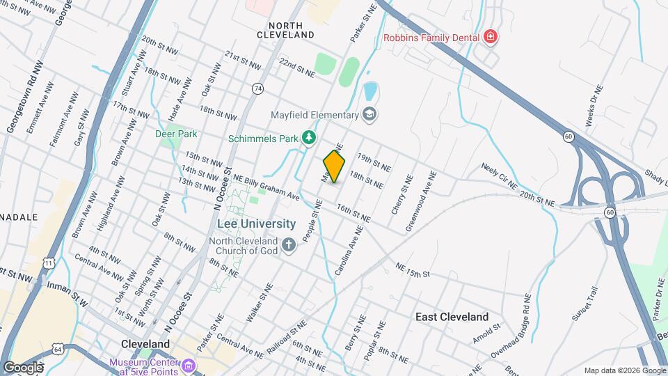 470 17th St NE Map and Location Details