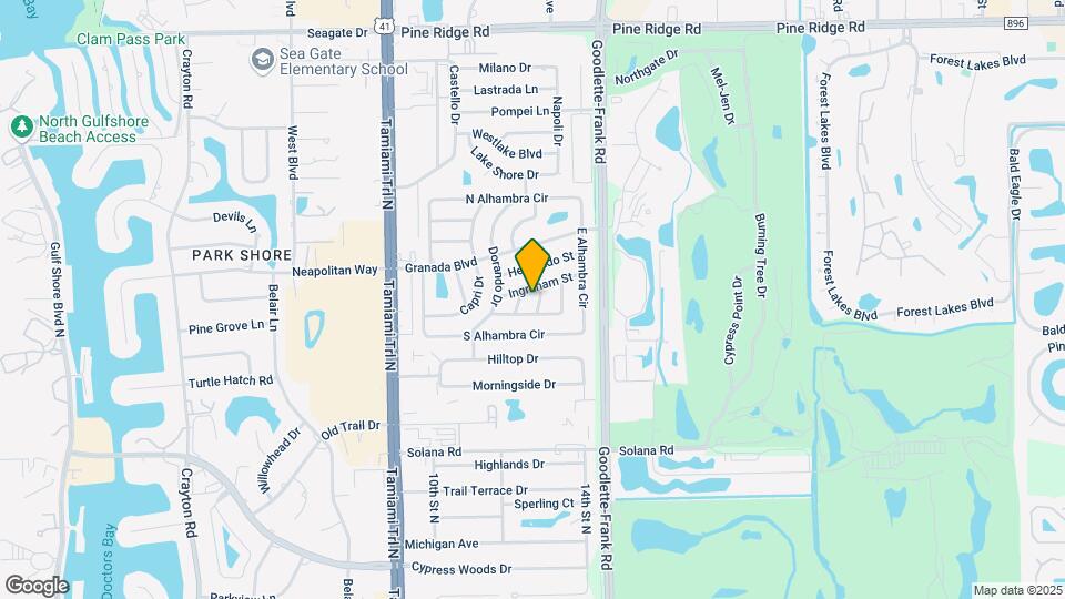 4525 Fluvia Ave Mapa y Detalles de la Ubicación