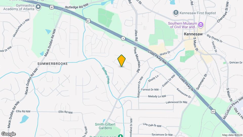 2734 Highland Ridge NW Map and Location Details