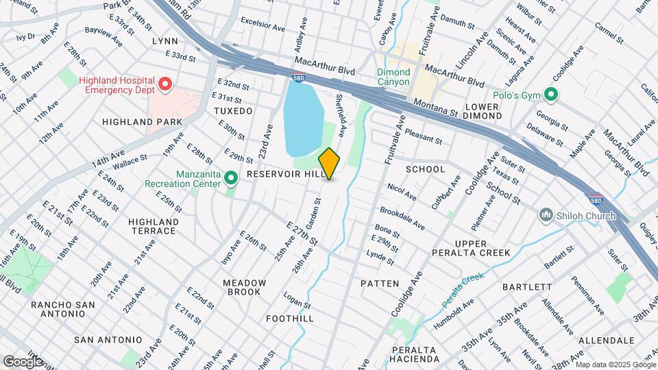 2820 Garden St Map and Location Details