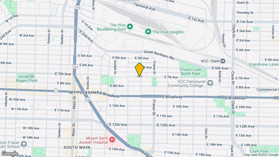 2323 Carolina St Map and Location Details