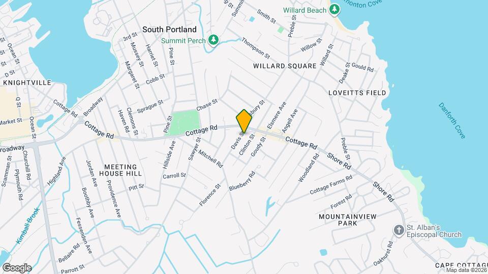 56 Davis St Map and Location Details