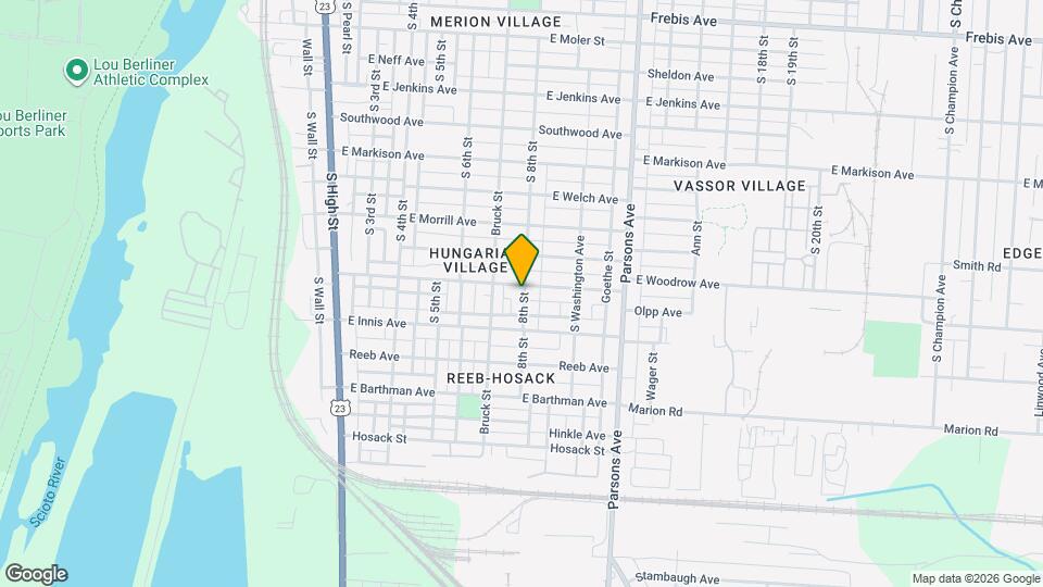 1749-1751-1751 S 8th St Mapa y Detalles de la Ubicación