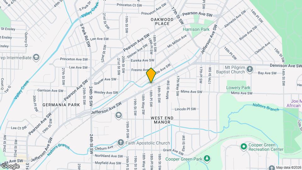 1808 Jefferson Ave SW Map and Location Details