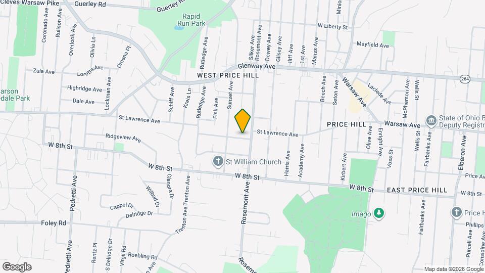 4016 Jamestown St Map and Location Details