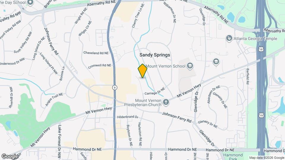 6311 Hunting Creek Rd NE Map and Location Details