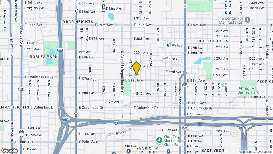3005 Sanchez St Map and Location Details