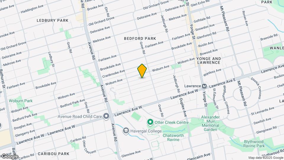 192 Bedford Park Ave Map and Location Details