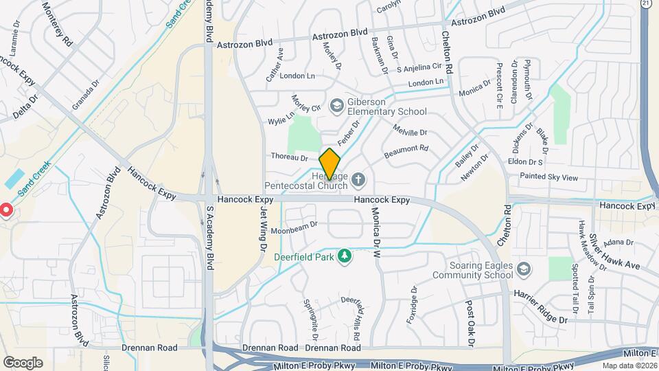 4027 Charleston Dr Mapa y Detalles de la Ubicación