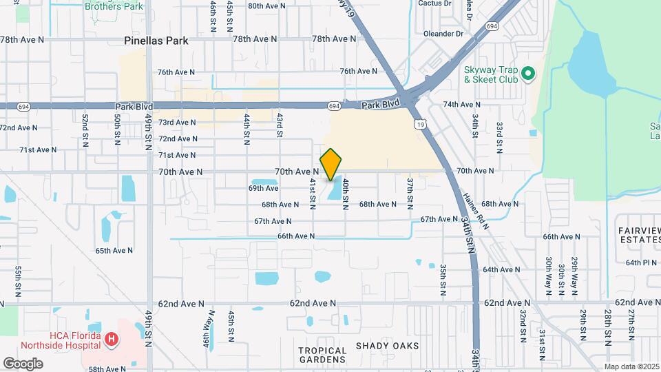 6901 40th Ln N Map and Location Details