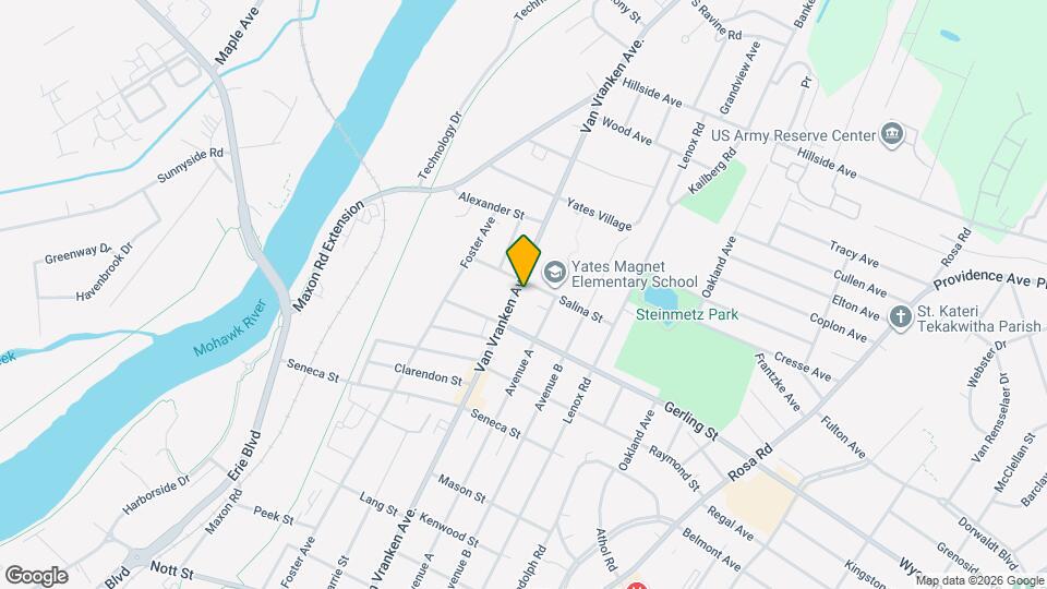 2042 Van Vranken Ave. Map and Location Details