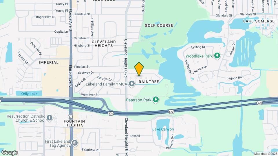 3545 Raintree Way Map and Location Details