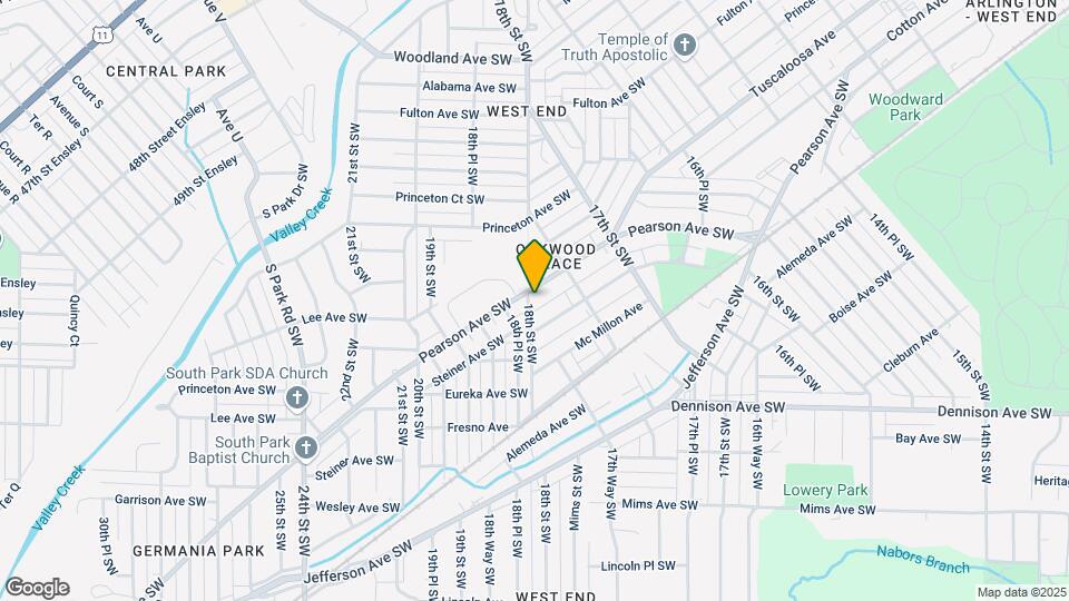 1785 Pearson Ave SW Map and Location Details