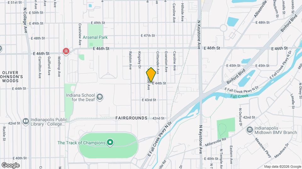 4355 Norwaldo Ave Map and Location Details